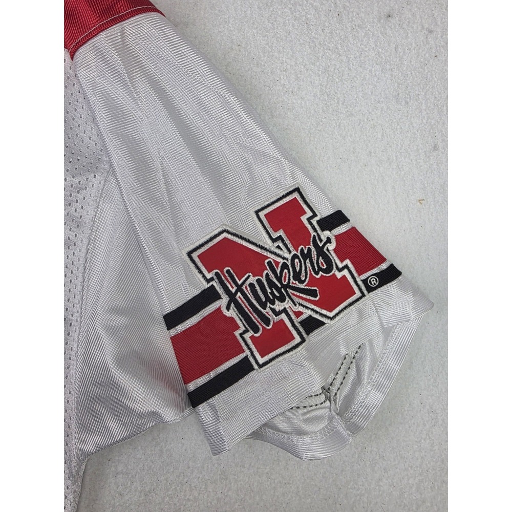 NWT Vintage Nebraska Cornhuskers Football White Jersey Stitched Mens L #1 NCAA - Picture 4 of 11